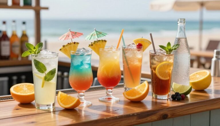 red lobster drink menu