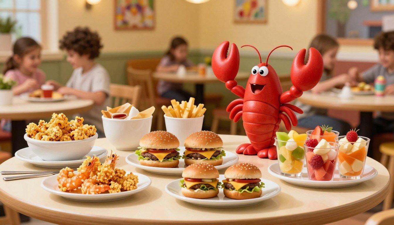 red lobster kids menu