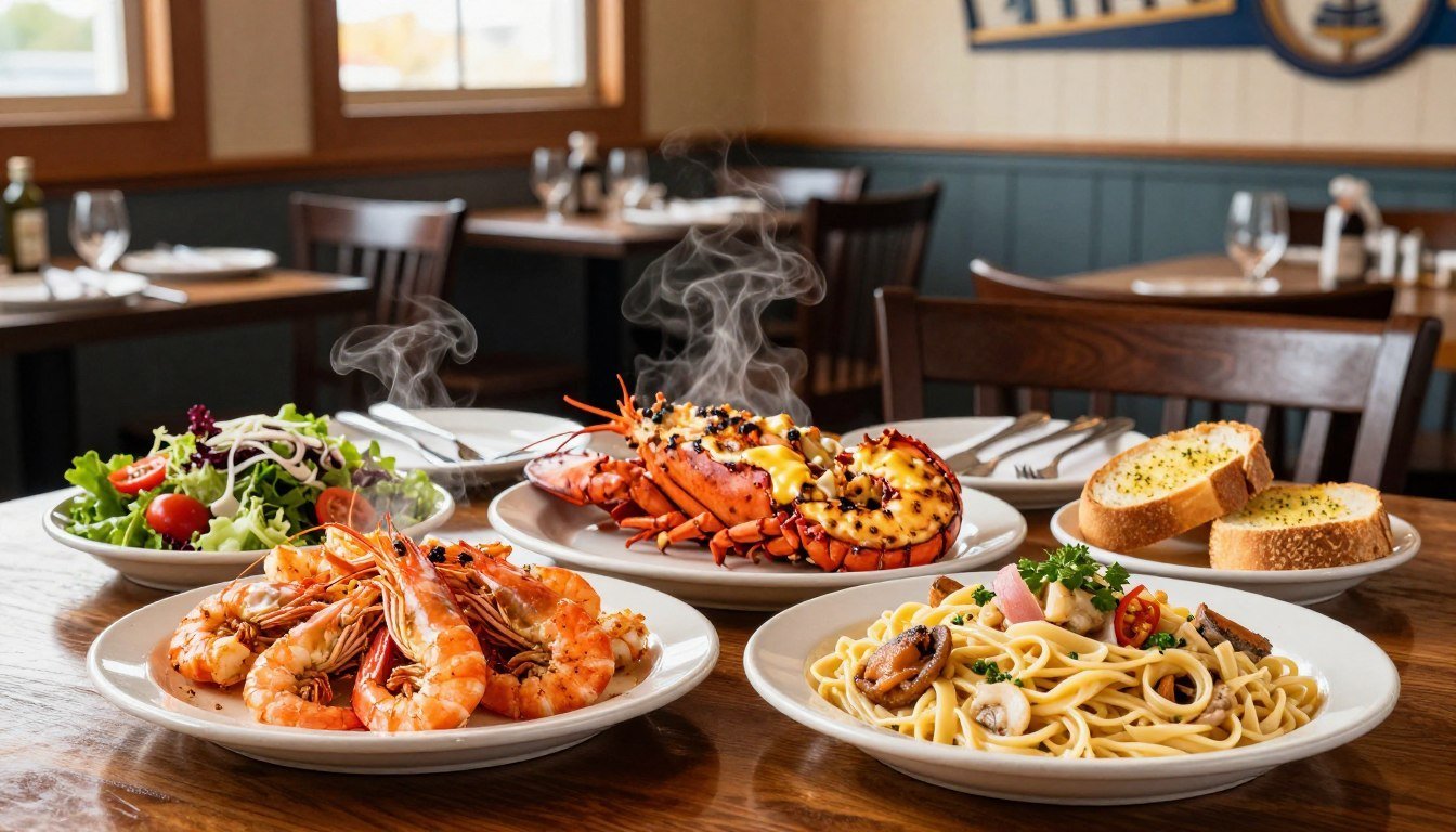 red lobster lunch menu